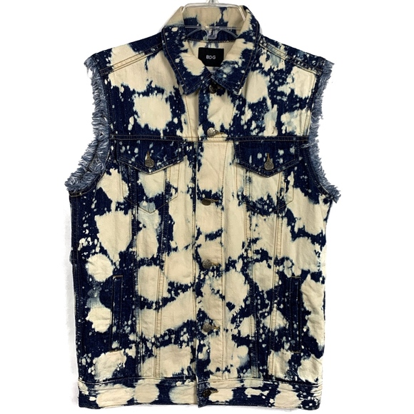 BDG Other - BDG Distressed bleached jean vest